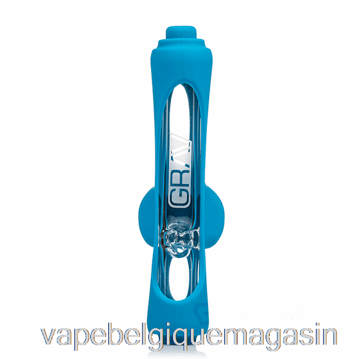 Vape Shop Bruxelles Mini Rouleau Compresseur Grav Avec Peau En Silicone Bleu
